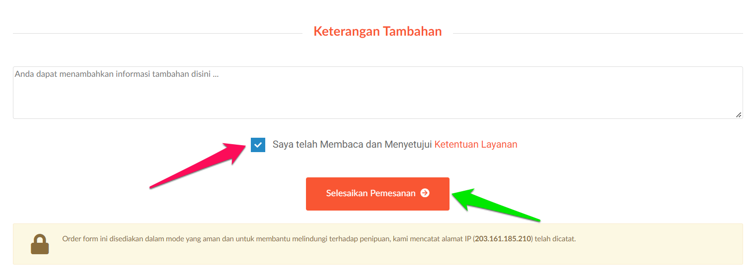 Cara Order Email Hosting IDwebhost
