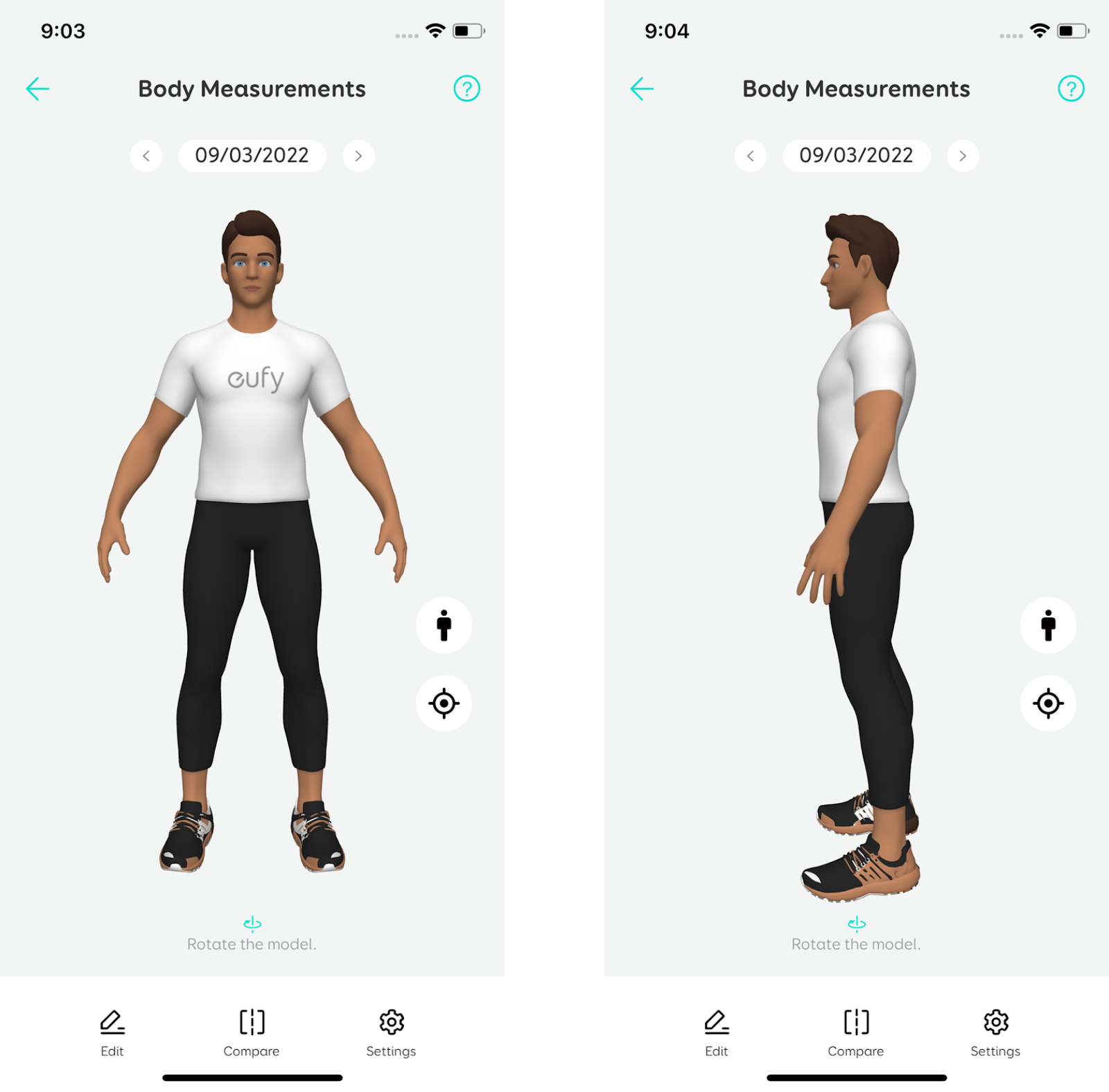 eufy Smart Scale P3 WiFi Fitness Tracking Analysis Body Fat 3D Virtual Body  Mode