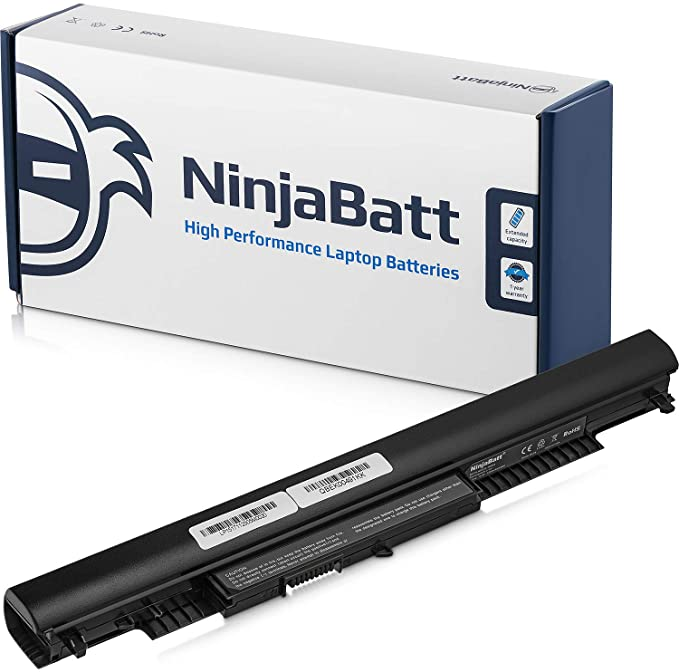 NinjaBatt HP 807956-001 Laptop Battery for HS03 HS04 807957-001 807611-421 HSTNN-LB6U - Notebook 15-AY039WM TPN-I119 G4/G5 240 245 246 250 256 - High Performance Replacement Battery