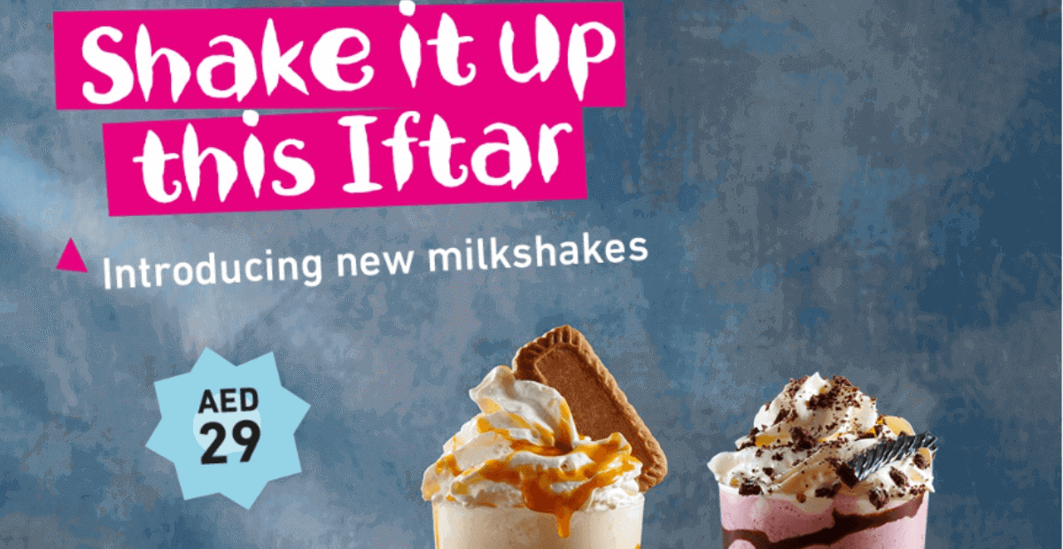 new milkshakes launched by Nandos in 2022 campaign