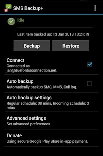 SMS Backup + apk Review