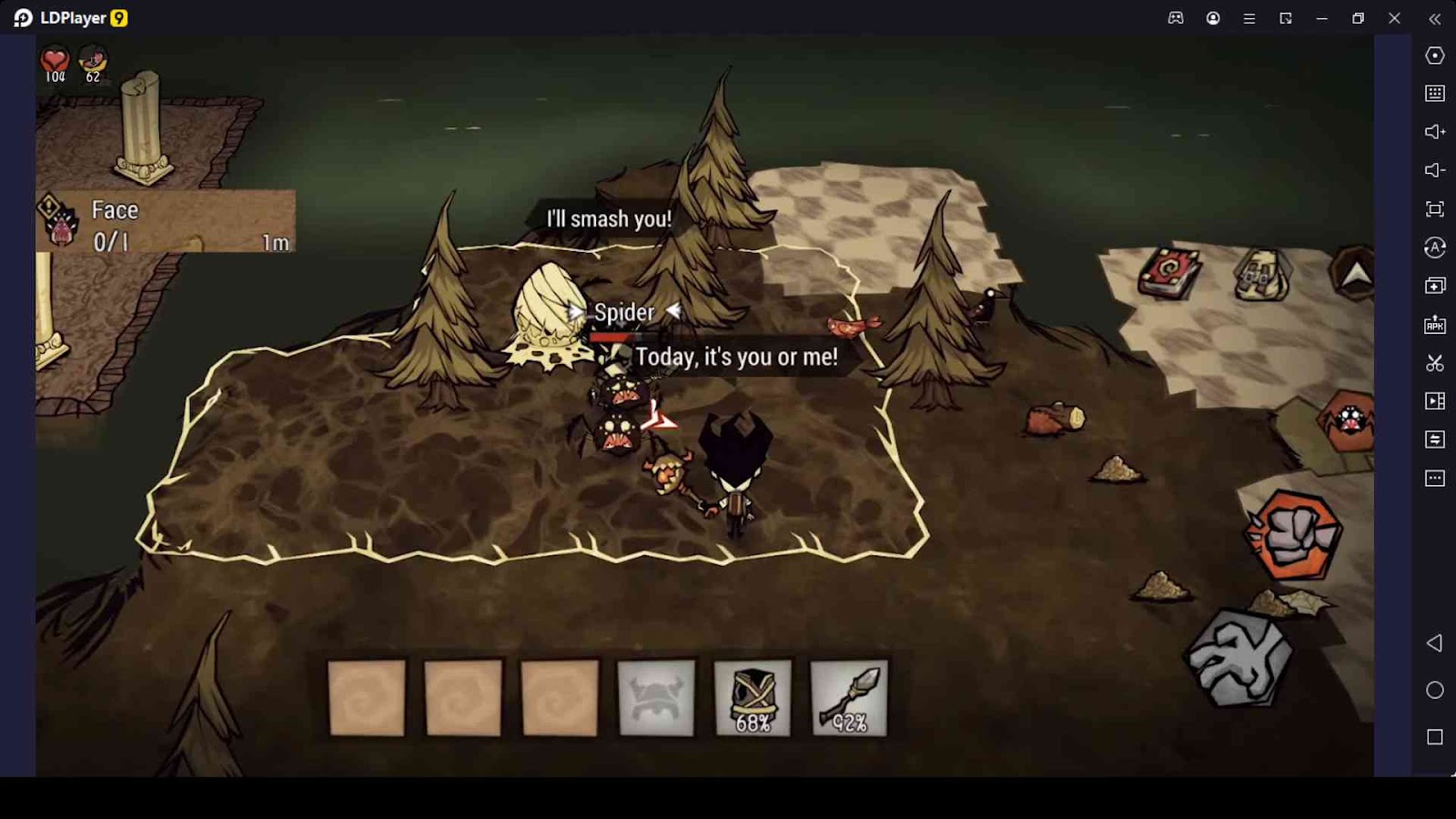 Sudden Enemy Attacks are Normal in Don't Starve: New Home