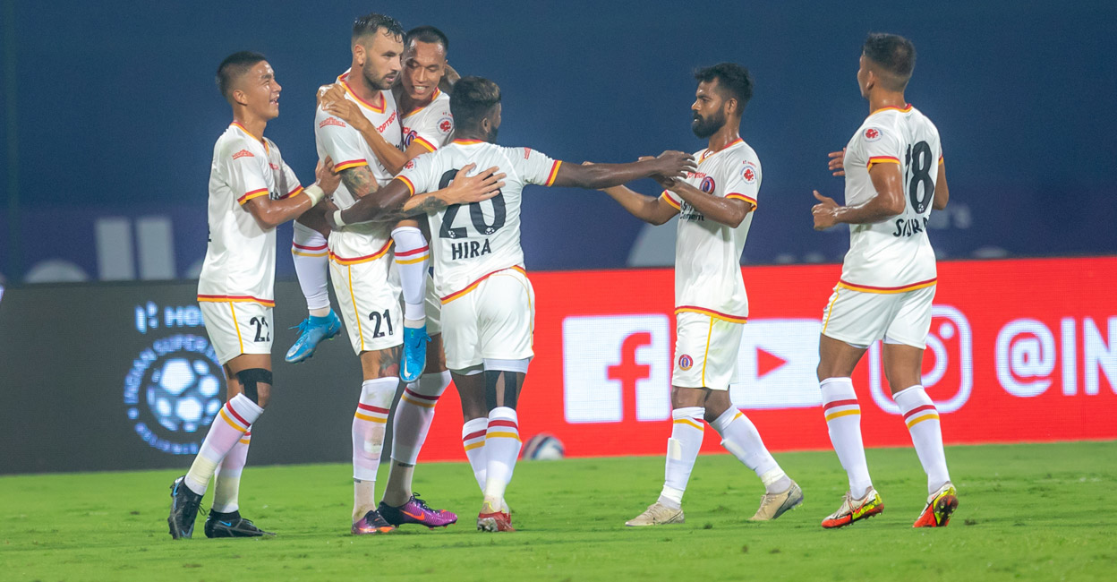 Dervisevic’s goal gave East Bengal the lead