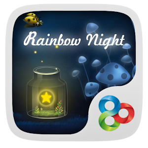 Rainbow Night GO Super Theme apk Download