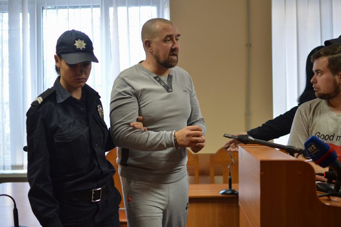 Сергій Торбін під час засідання суду