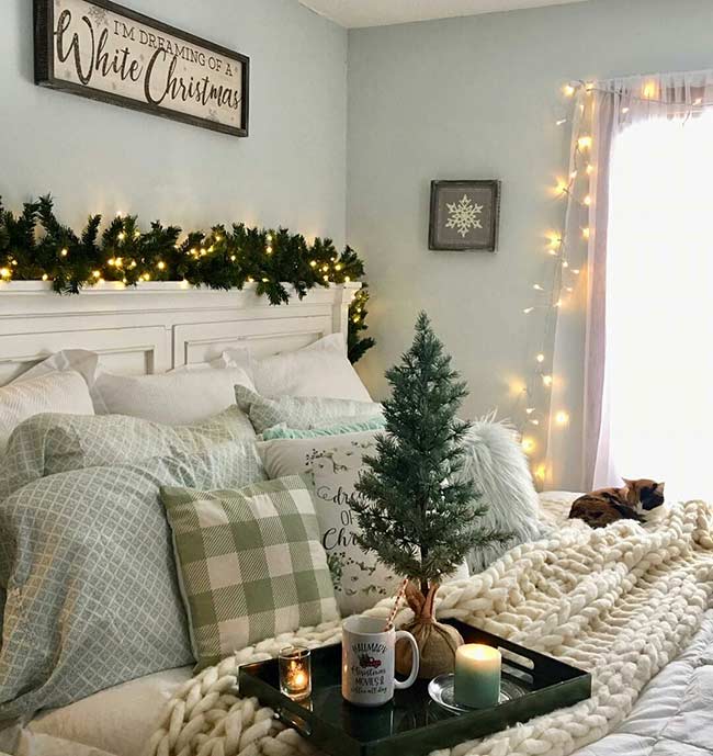 Làm thế nào để trang trí phòng ngủ cho mùa giáng sinh cực chất