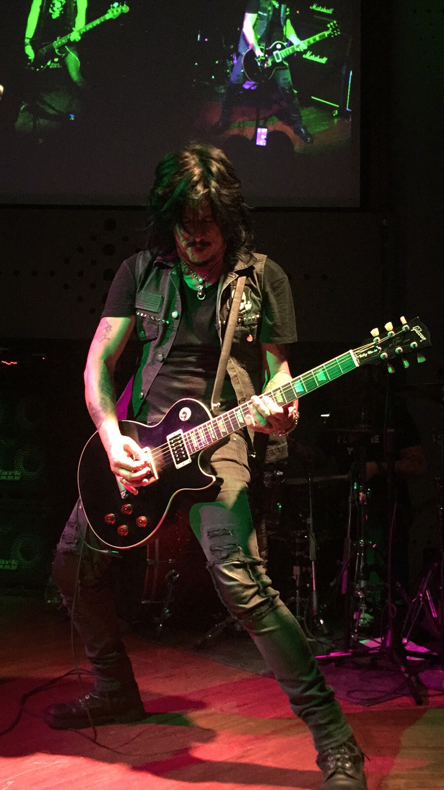 Gilby Clarke performing live at Blue Frog, Bangalore 