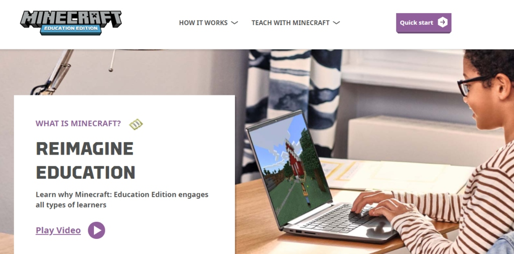 gamification tools - Minecraft Education Edition screenshot