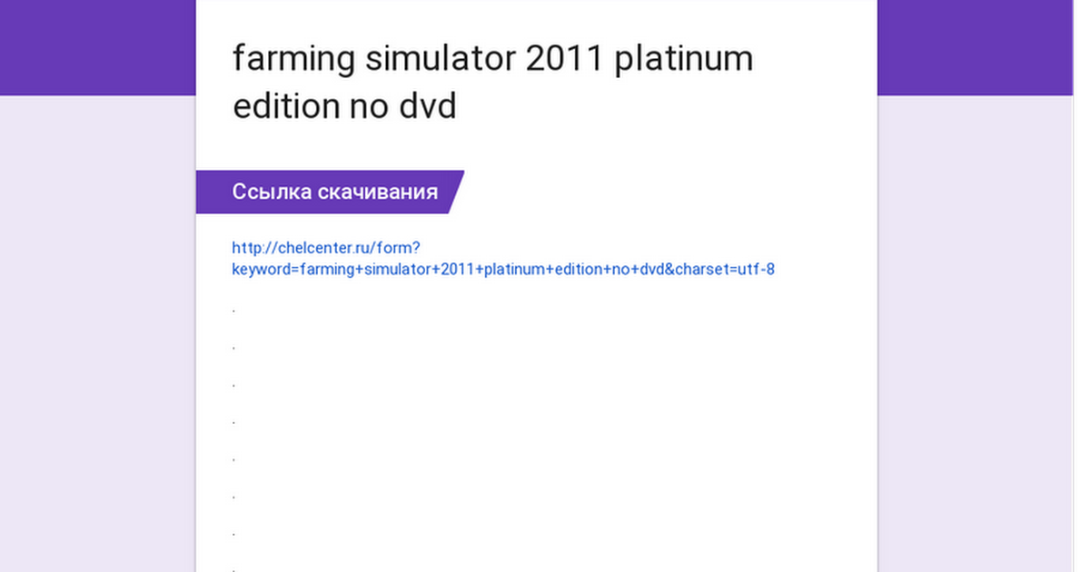 Mods For Farming Simulator 2011 Platinum Edition