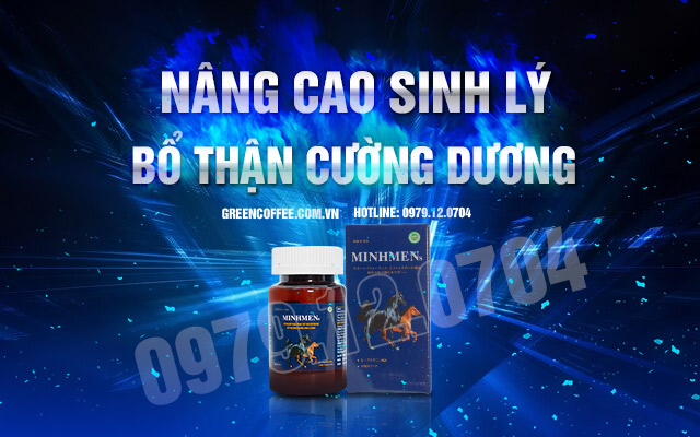 Minhmen hỗ trợ bổ thận cường dương tăng cương sinh lý nam giới