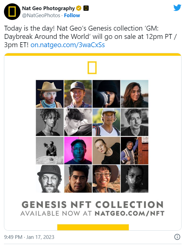 Companies into Crypto: National Geographic NFT Launch Met with Frenzy of Criticism