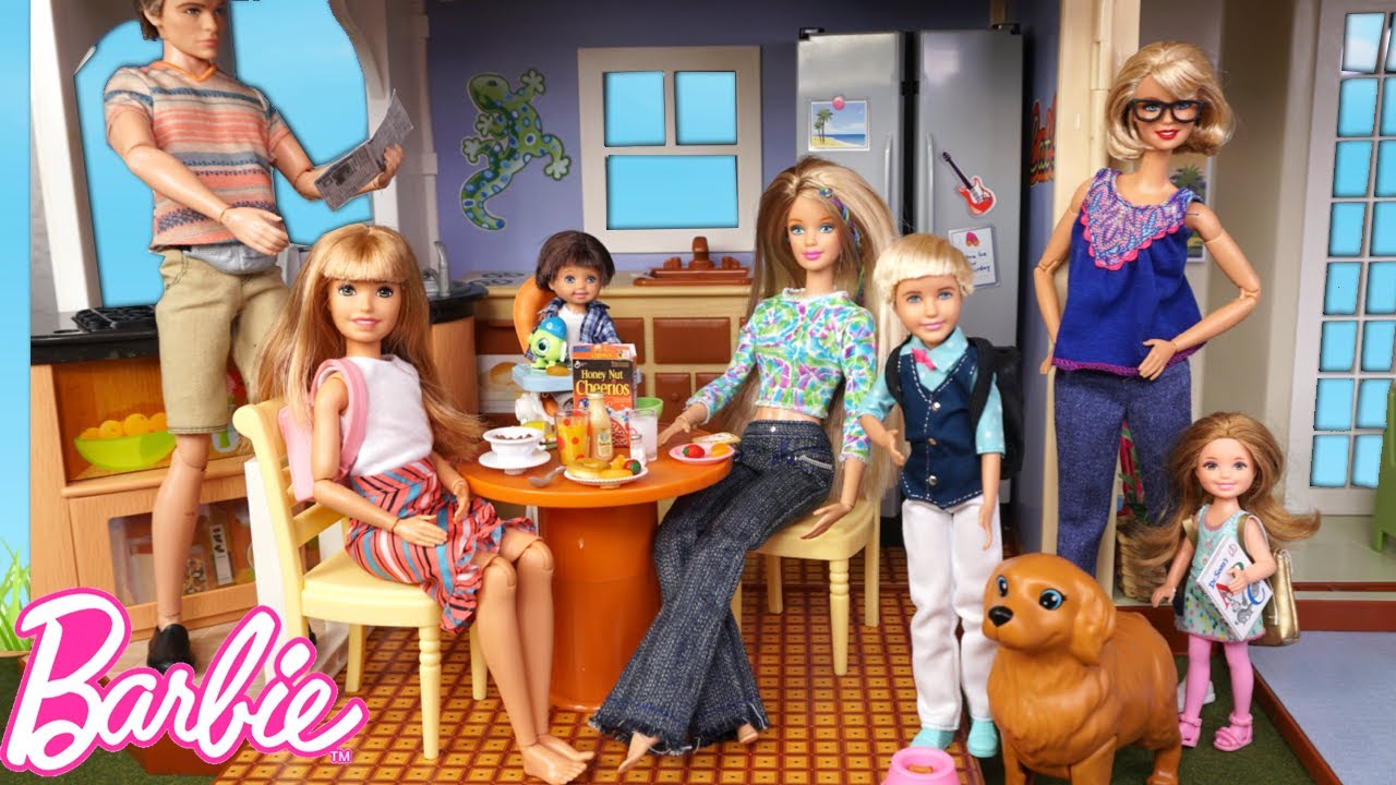 barbie doll family