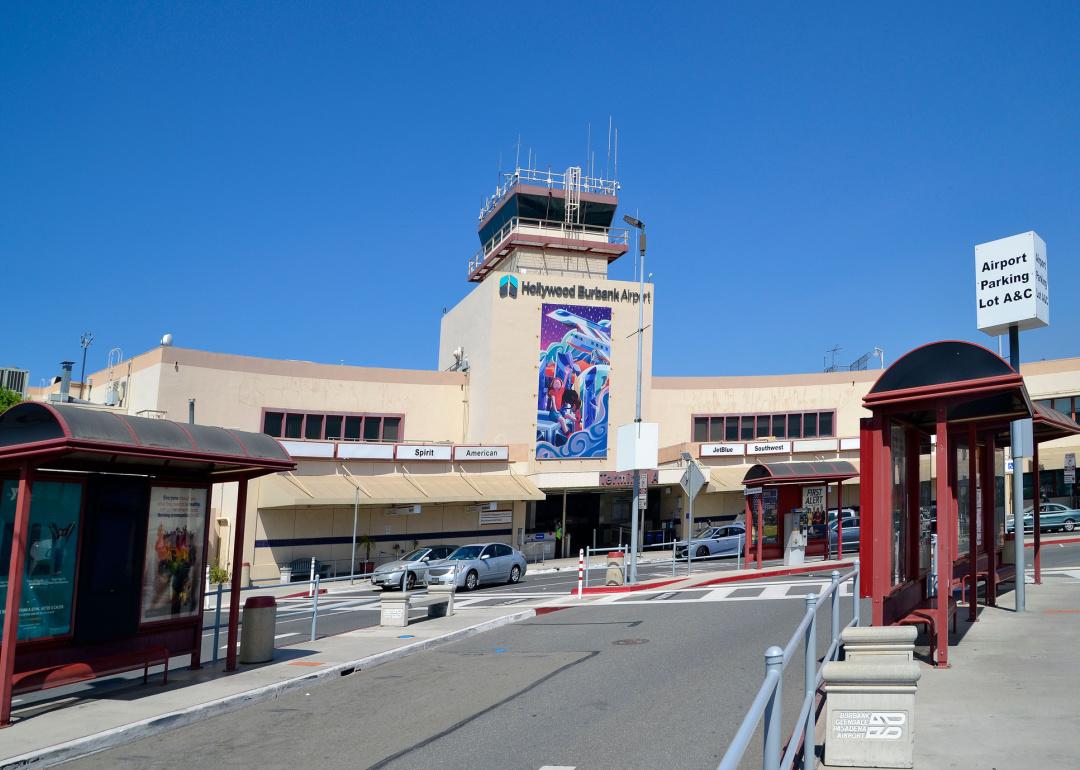 Terminal A of Hollywood Burbank airport.