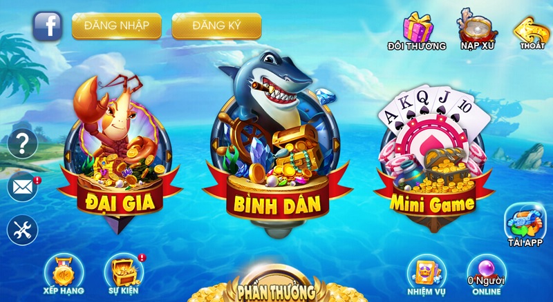 Bắn cá nổ hũ mang tiền thưởng hấp dẫn làm đầy túi bạn