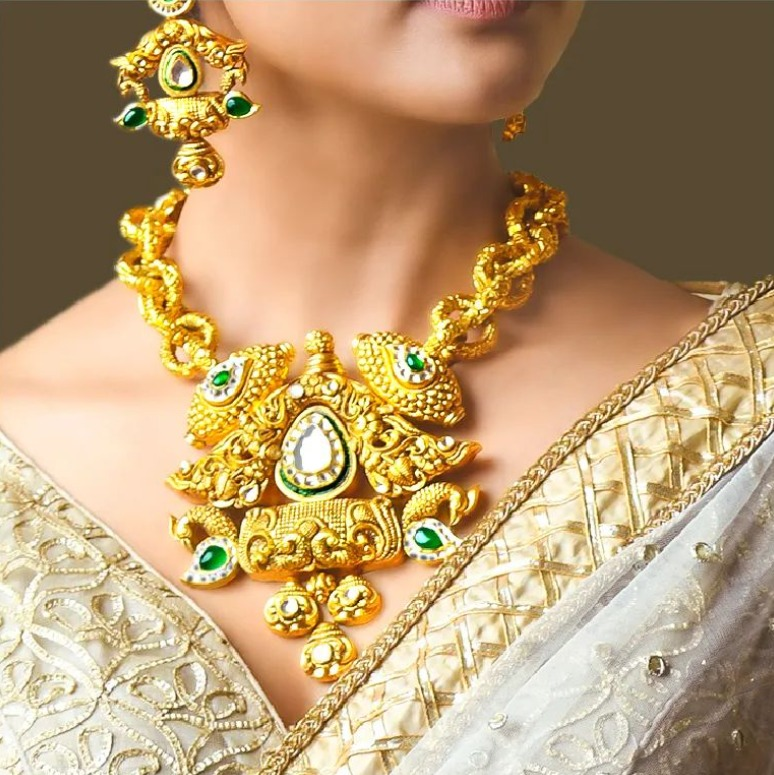 Temple Jewellery Necklace: The Epitome Of Indian Bridal Elegance