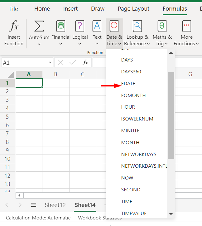 How to use EDATE in Excel? 11 Easy Examples