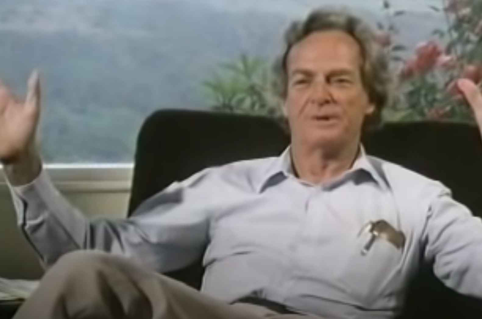 Video where Richard Feynman describes Rules of chess game