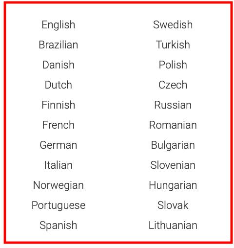 Opción de alojamiento de seminarios web multilingües 
