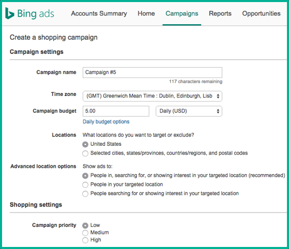 Bing Shopping optimization tip: set priority levels for each campaign