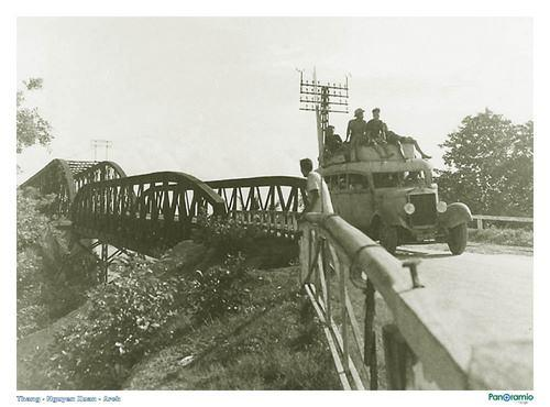 Long An ngày xưa - Cầu Sắt Tân An năm 1946