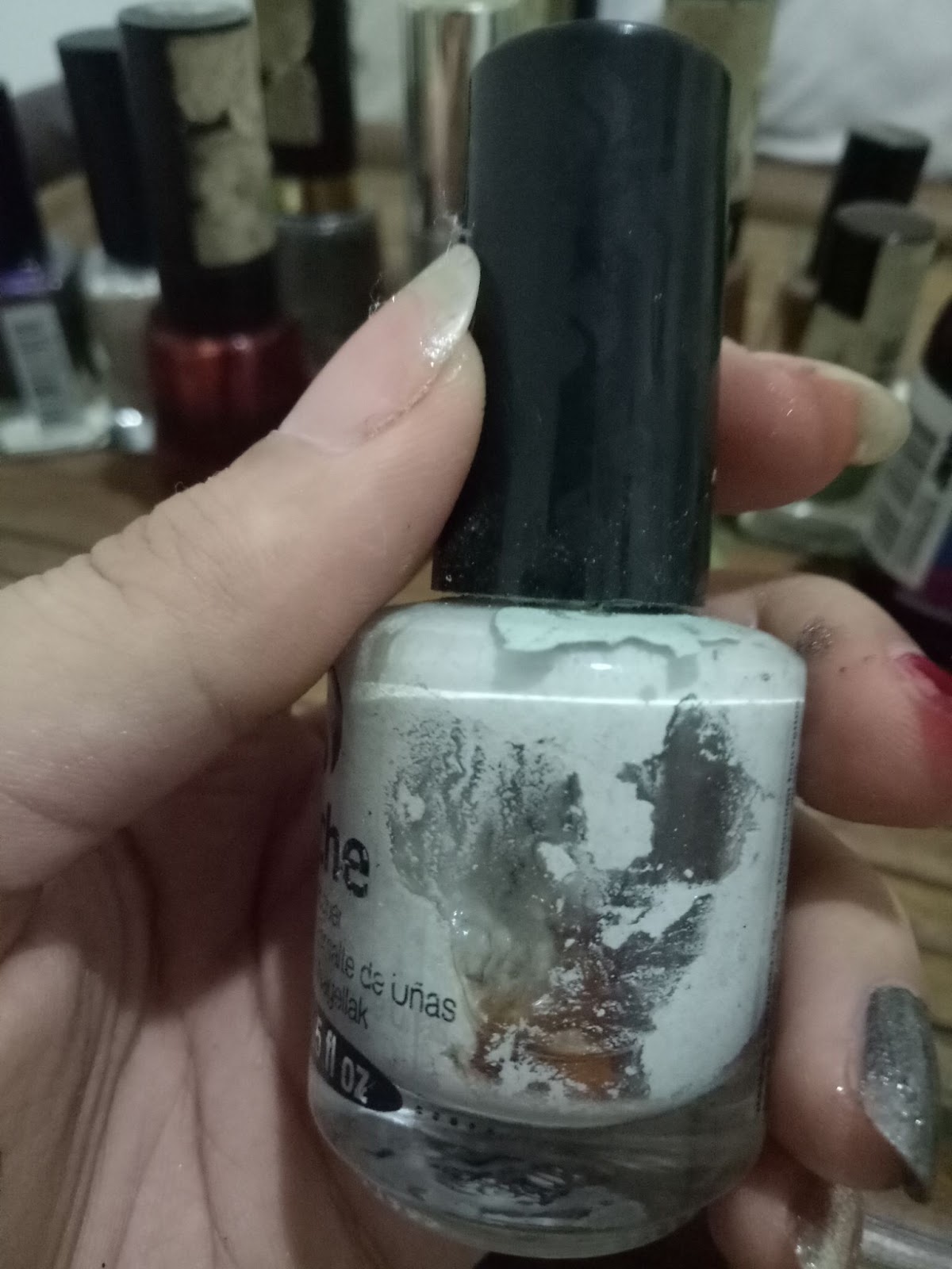 restoring dried up nail polish bottle