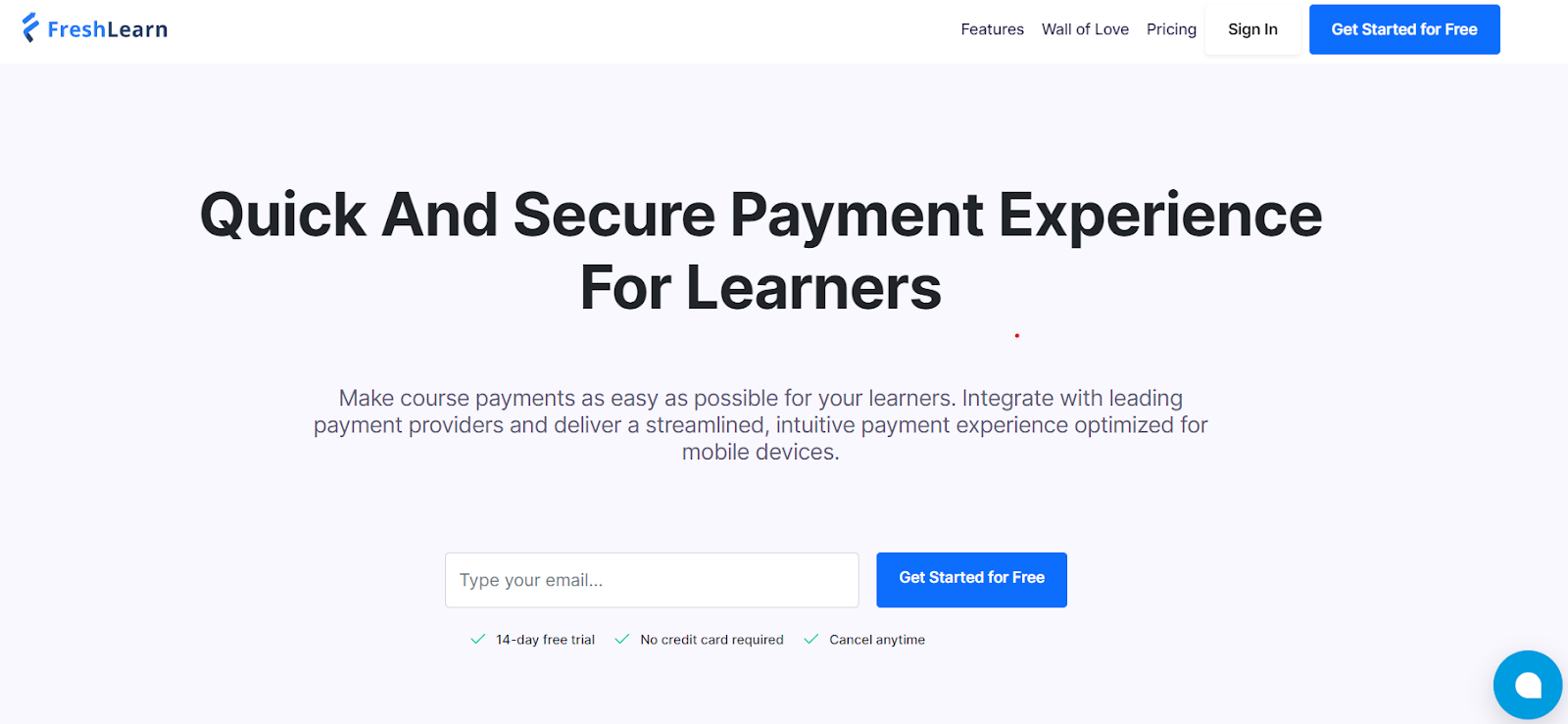 Secure Payment Experience