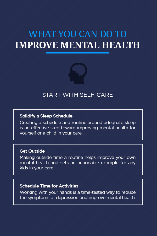 What you can do to improve mental health