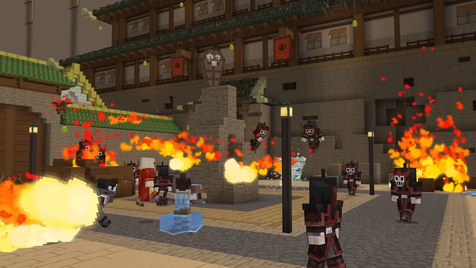 Minecraft map lets you play as the Avatar Aang, Korra, and friends