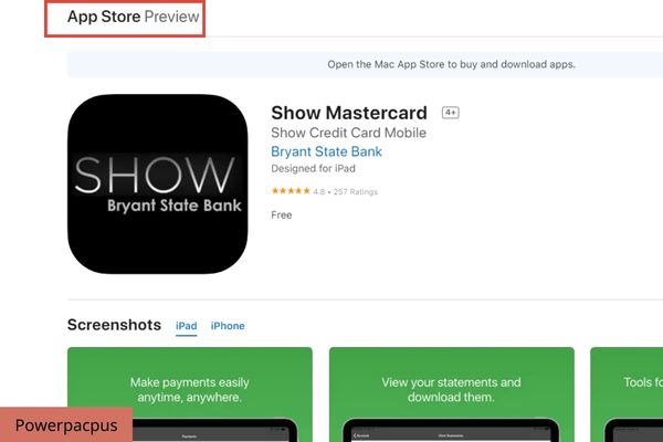 show mastercard app on app store