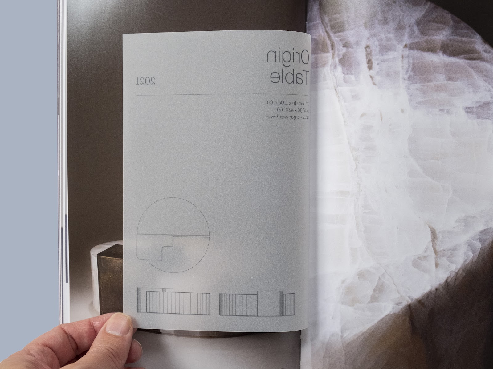 Editorial design photo of the book Gloria Cortina, The Infinite Sublime