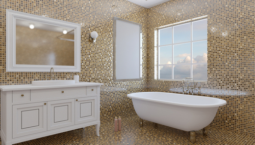 21 Small Bathroom Tile Designs