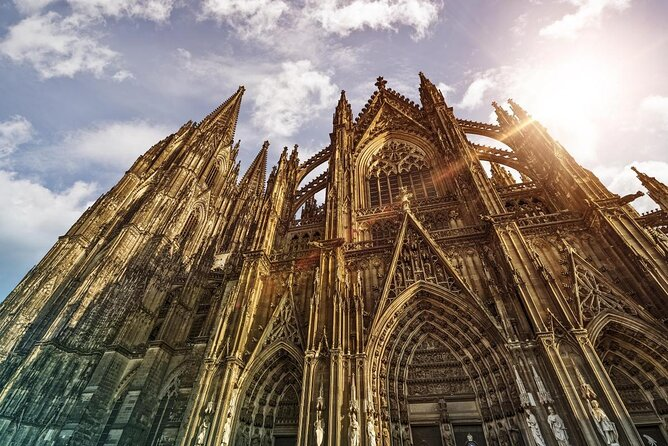 Cologne Cathedral with Sun
