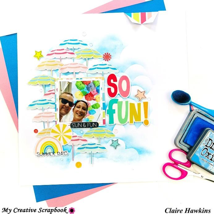 A scrapbook page with a couple of people

Description automatically generated