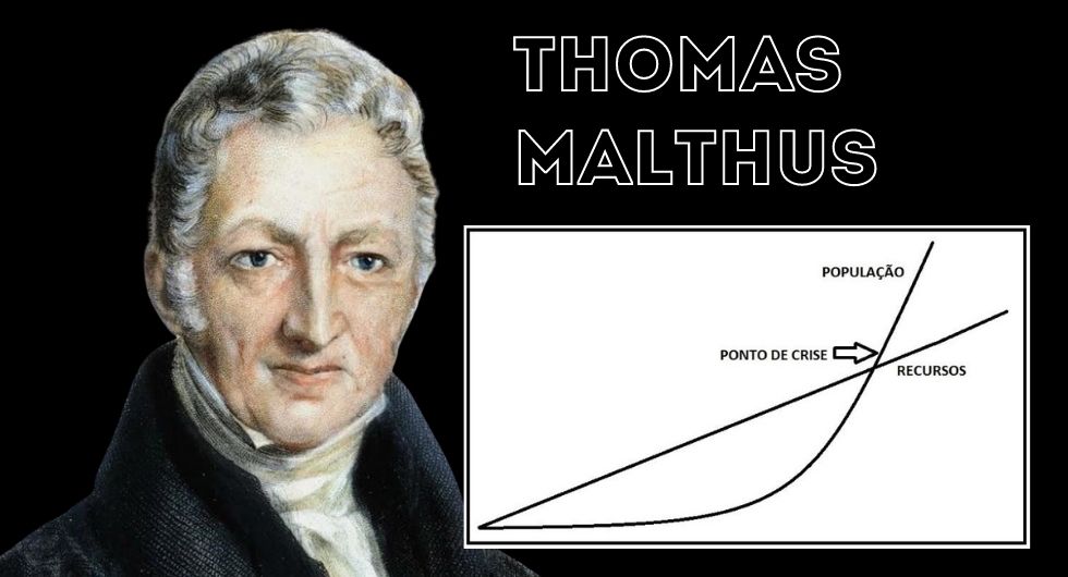 Economista inglês Thomas Malthus e a teoria da catástrofe Matusiana