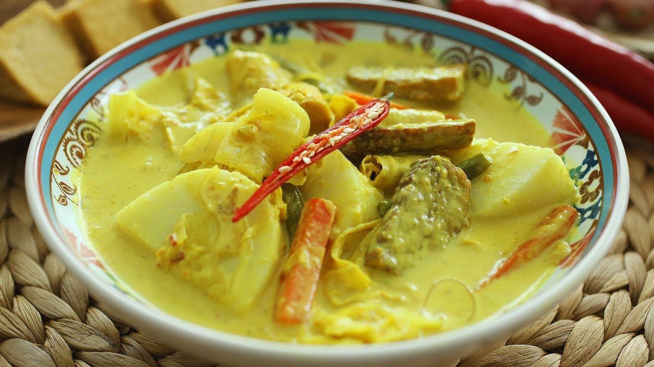 Resepi Kuah Lontong Club / Lontong Johor ~ Resepi Terbaik  Resep makanan