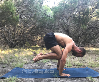 best yoga poses for core strength - crow