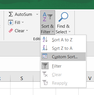 Multi-column Sorting Example