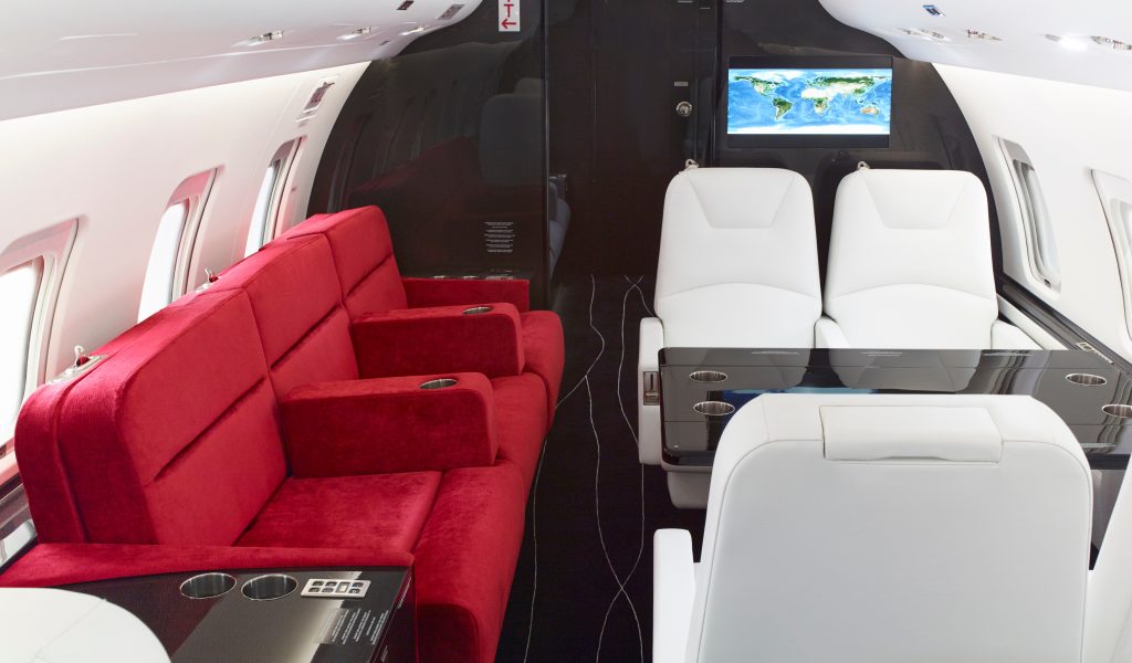 Aircraft interiors Bombardier Challenger 850