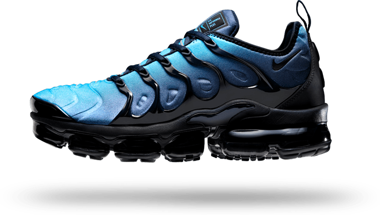 Image result for vapormaxes blue shoes