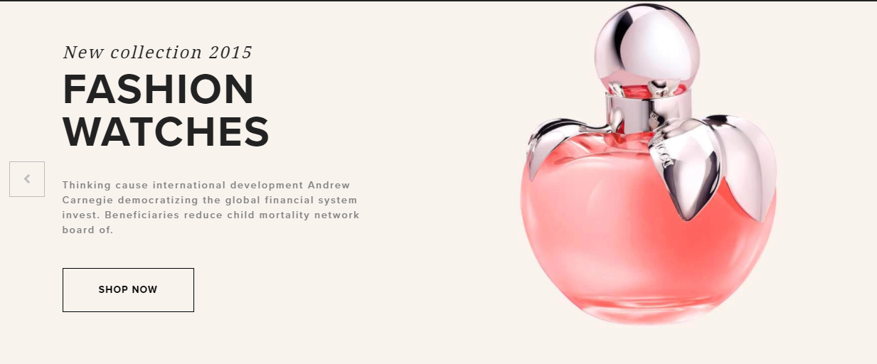 Perfume Shopify theme