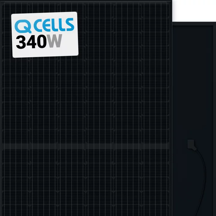 Q CELLS 340W Solar Panel 120 cells Q.PEAK DUO G8+