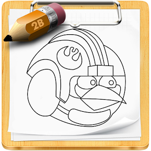 How to draw Angry Birds apk
