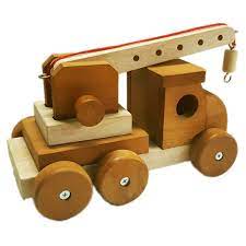 Q Toys Wooden Crane - Monkey Kids