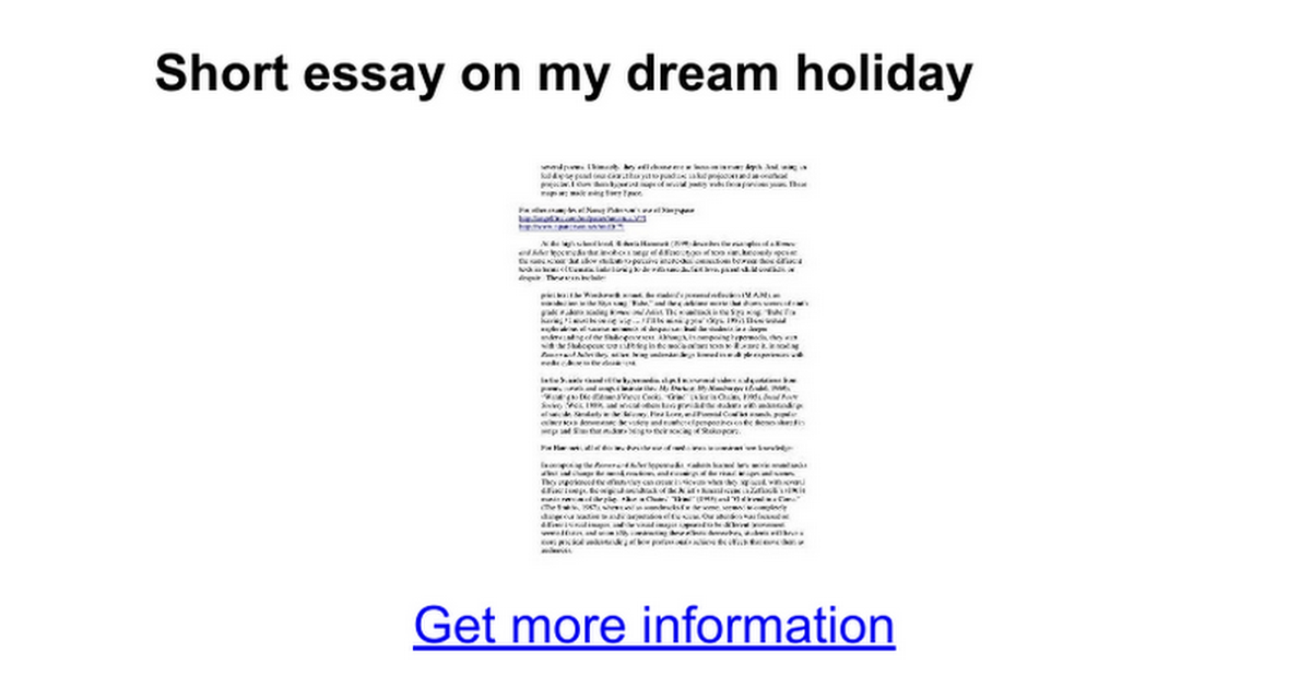 My Best Holiday Essay 200 Words – AHUSASVAL BLOG