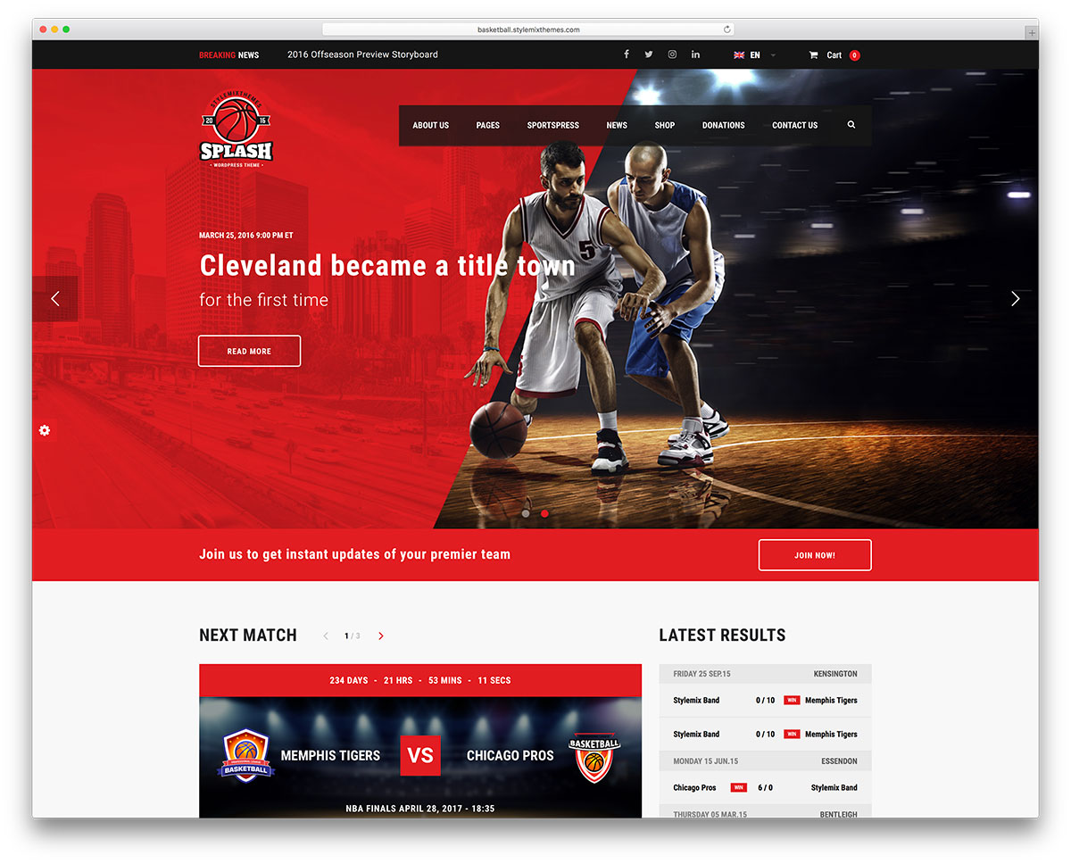 splash-creative-sports-wordpress-website-template