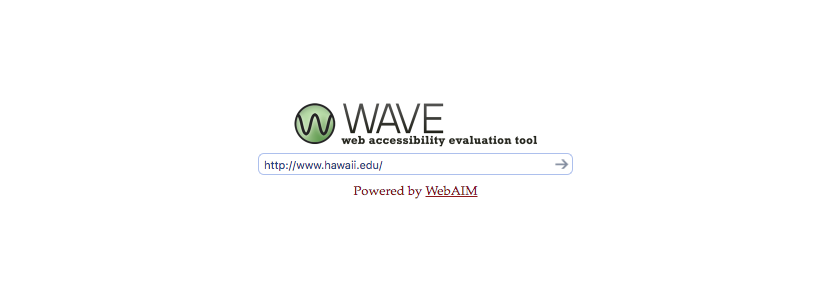 Ferramenta de avaliação de acessibilidade web WAVE