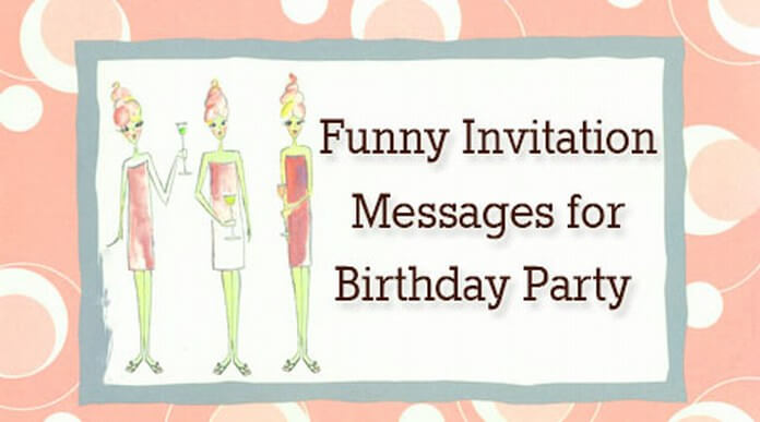 Birthday Invitation Messages