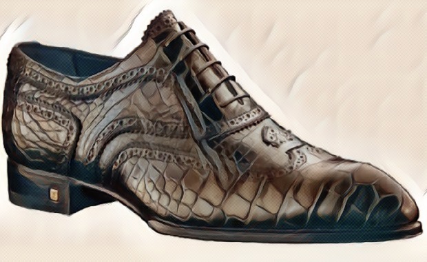 Expensive Louis Vuitton men's shoe