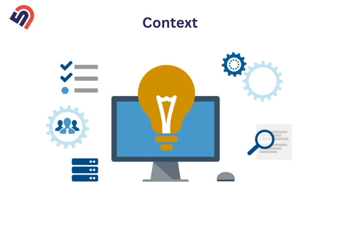 Context means overall purpose of the website 