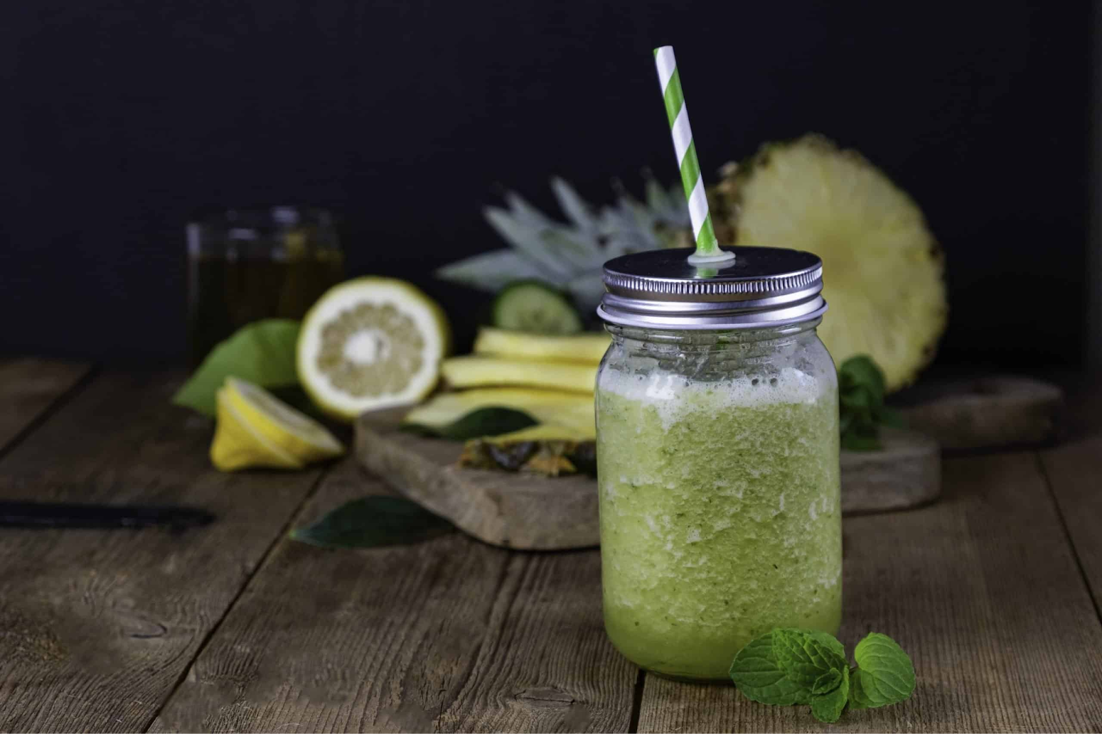 Cucumber Pineapple Smoothie
